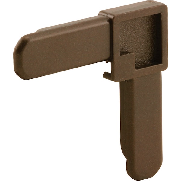 Prime-Line Prime-Line Bronze Plastic 1/4 in. W X 3/4 in. L Screen Frame Corner 1 pk - PL 14297