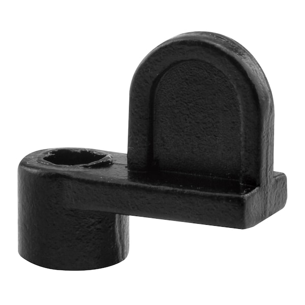 Prime-Line Diecast Zinc 1/8 in. Offset Window Screen Clip, Black (8 Pack) - L 5635