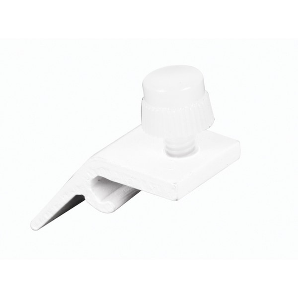 Prime-Line 7/16 in. White, Deep Reach Storm Door Panel Clip 8 Pack - T 8731