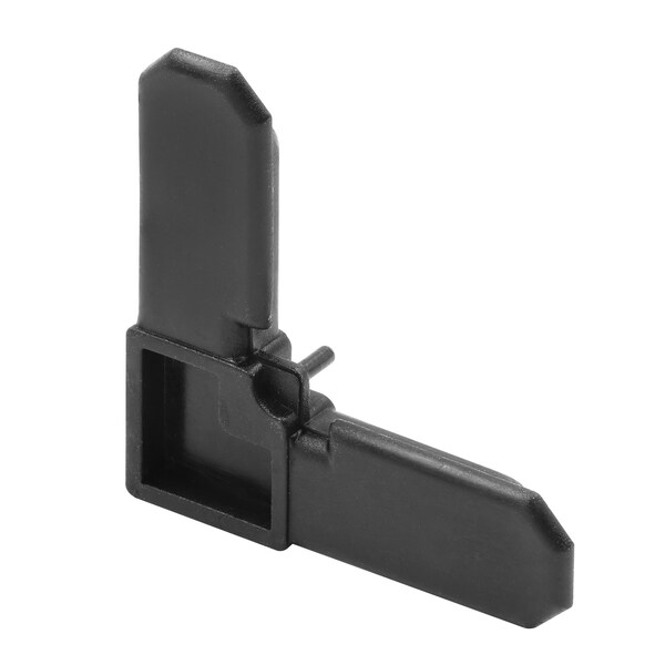 Prime-Line Plastic Screen Frame Corners, 5/16 in. x 3/4 in., Matte Black Finish 4 Pack - PL 77298