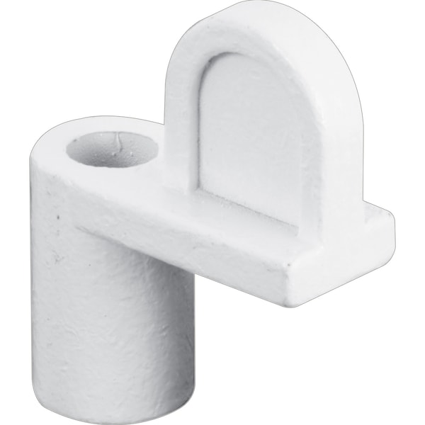 Prime-Line Diecast Zinc 7/16 in. Offset Window Screen Clip, White 8 Pack - L 5788
