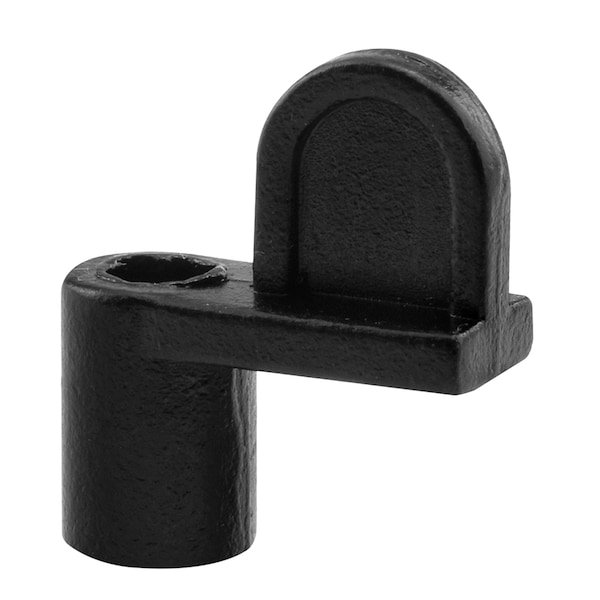 Prime-Line Diecast Zinc 3/8 in. Offset Window Screen Clip, Black 8 Pack - L 5639