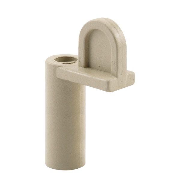 Prime-Line Diecast Zinc 1-3/16 in. Offset Window Screen Clip, Almond 8 Pack - L 5696