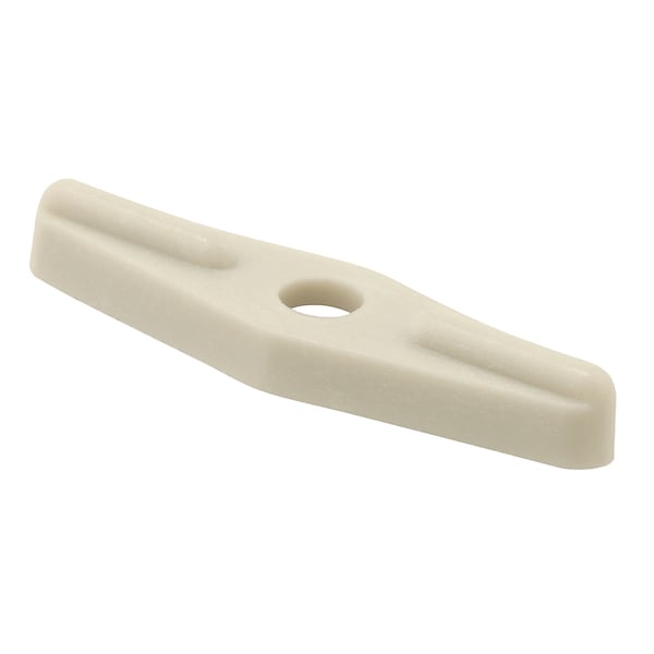 Prime-Line Double Wing Flush Clips, 1-1/4 in., Plastic, White 6 Pack - L 5912