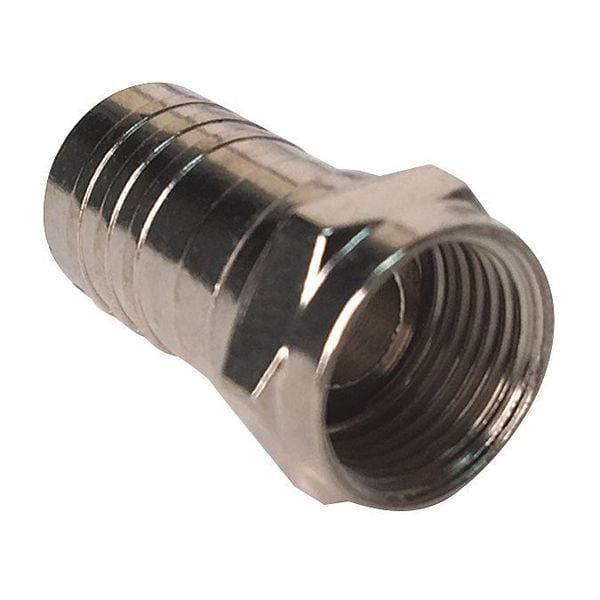 Vitek Crimp Connector, Conexión F, PK100 - VT-F-CRMP-RG6100