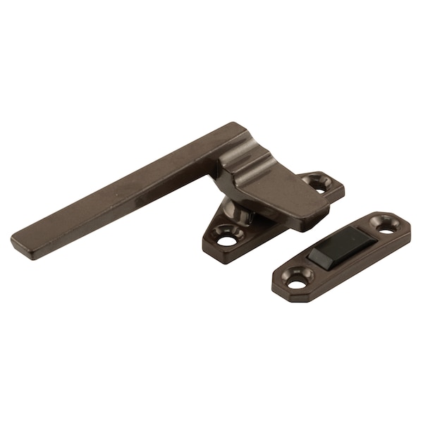 Prime-Line Left-Handed, Bronze, Casement Locking Handle with Offset Base Single Pack - H 3598