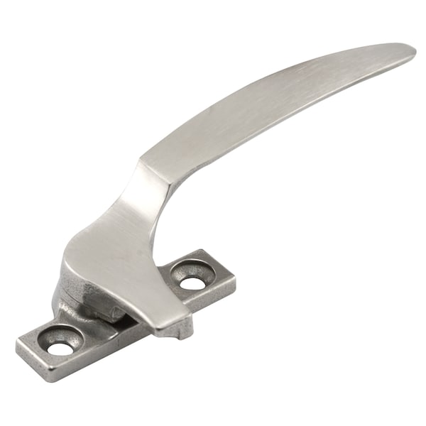 Prime-Line Casement Locking Handle, 1-3/8 in. Holes, White Bronze Casting, Right Hand Single Pack - H 3603