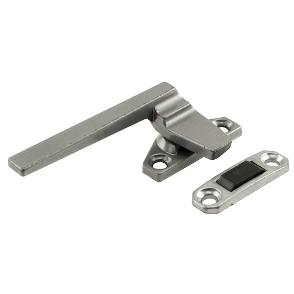 Prime-Line Left-Handed, Aluminum, Casement Locking Handle with Offset Base Single Pack - H 3596