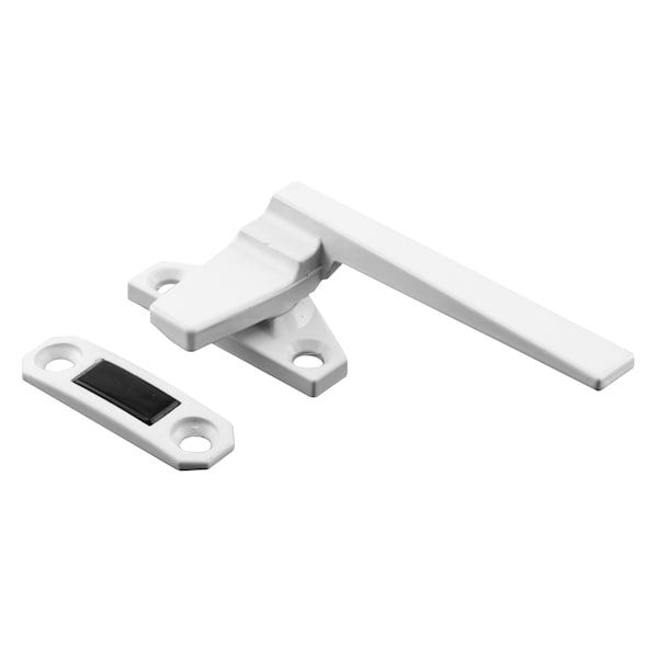 Prime-Line Right-Handed, Matte Black, Casement Locking Handle with Offset Base - H 38218