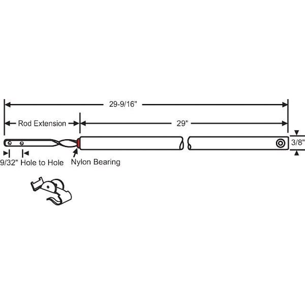 Strybuc 29in Spiral Balance 75-502A - 75-S29R-4