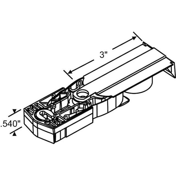 Strybuc 10Lb Tandem Quick Tilt Balance - 96CQ-48