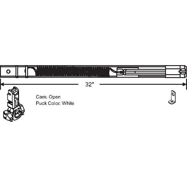 Strybuc 32in Inverted Tilt Balance - 62-716-32C-19H