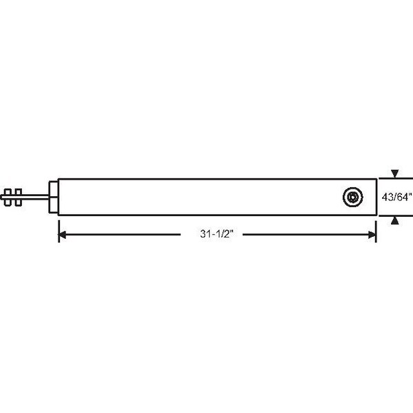 Strybuc 31in Ultra Lift Balance 76Lbs - 88L-31S76