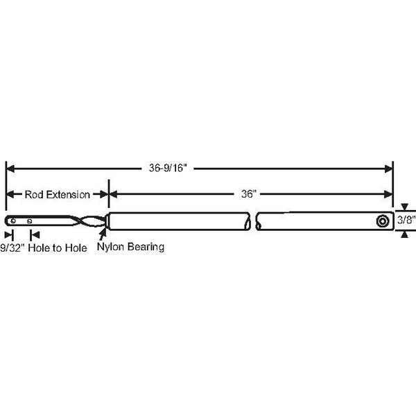 Strybuc 36in Spiral Balance - 75-S36