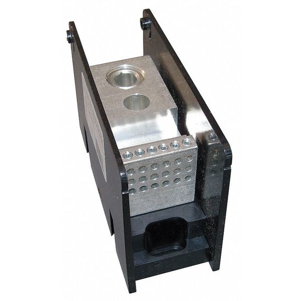 Bloque de Distribución de Energía Mersen, 380A, 1P, 4AWG-500 MCM, 600V - MPDB67491