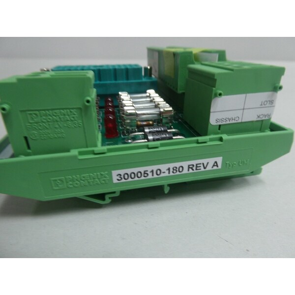Bloque terminal y de contacto TRICONEX de Phoenix Contact - 3000510-180