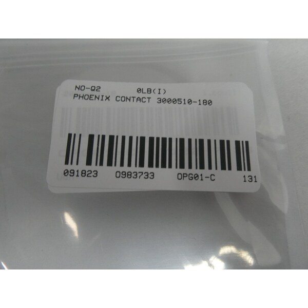 Bloque terminal y de contacto TRICONEX de Phoenix Contact - 3000510-180