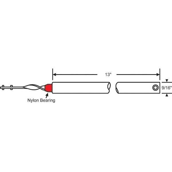 Strybuc 13in Tilt Tube Balance - 85-13R
