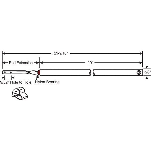 Strybuc 29in Spiral Balance 75-501A - 75-S29R-1