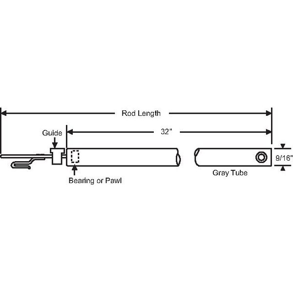 Strybuc 5/8in Plastic Tube Balance - 80A-32