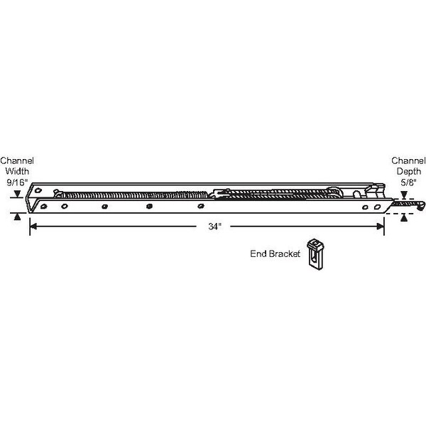 Strybuc 34in Channel Balance 900-18354 - 62-335-5