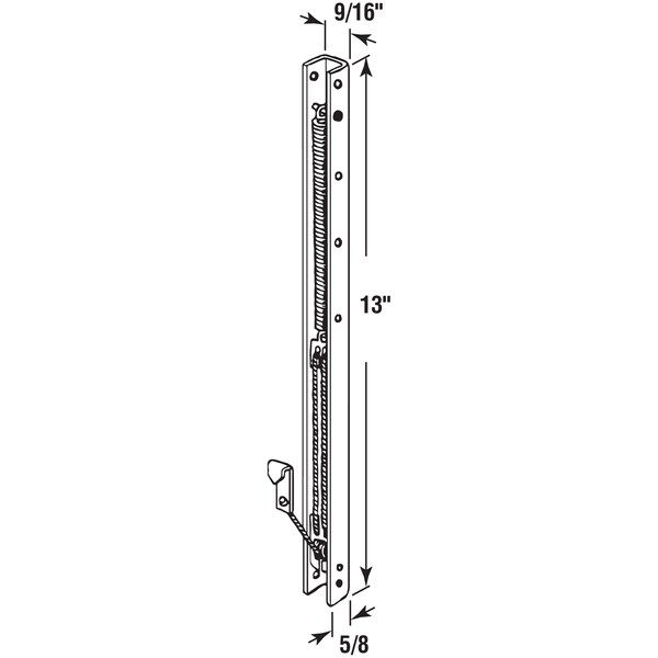 Prime-Line 13 in. Window Block and Tackle Sash Balance (Single Pack) - FA 1230