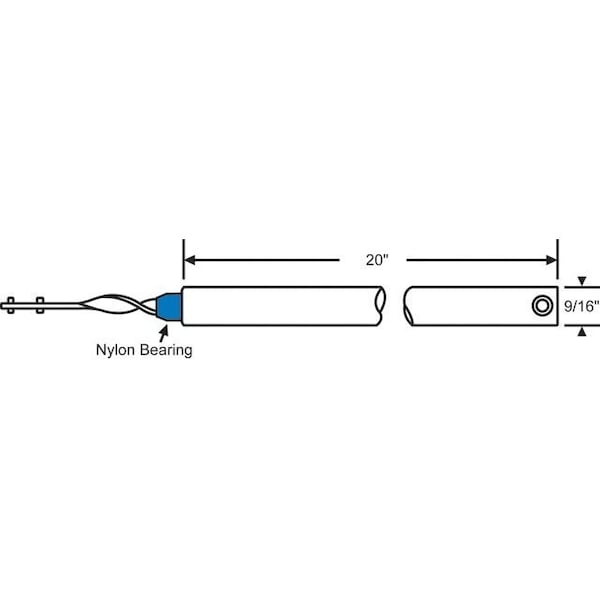 Strybuc 20in Tilt Tube Balance - 85-20B