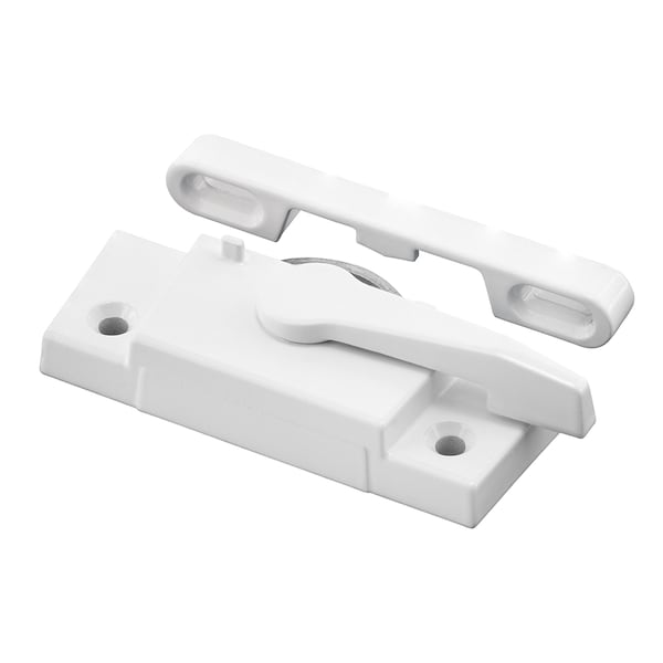 Prime-Line Diecast, White, Window Sash Lock, Left Hand - F 2625