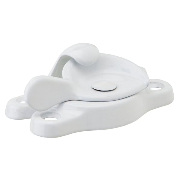 Ives Ives White Aluminum Window Lock 1 pk - SP07A-W