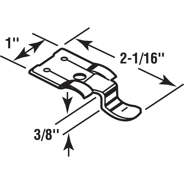 Prime-Line 3/8 in. Storm Window Snap Fasteners, Zinc 25 Pack - PL 15555