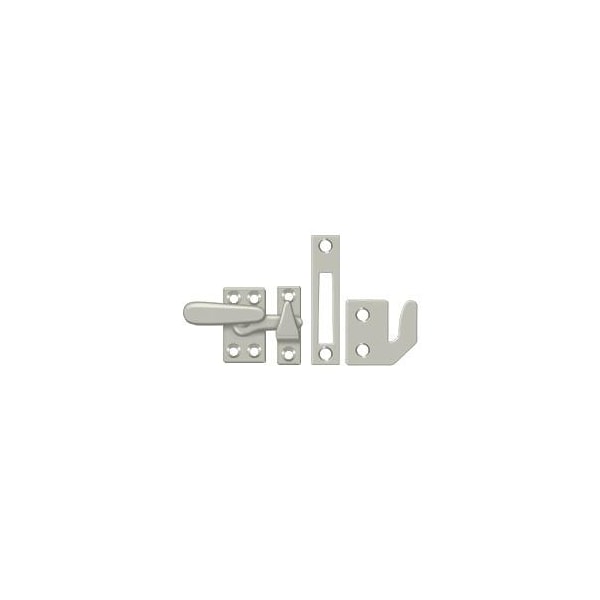 Deltana Window Lock, Casement Fastener, Small Satin Nickel - CF066U15
