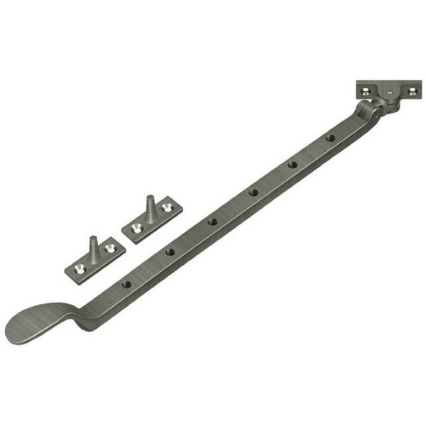 Deltana Colonial Casement Stay Adjuster Antique Nickel 13" - CSA13U15A