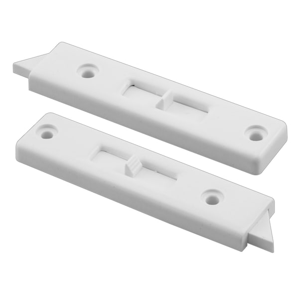 Prime-Line 2-9/16 in. White Vinyl Window Tilt Latch Single Pack - F 2671