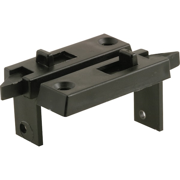 Prime-Line Vinyl Spring-Loaded Replacement Window Tilt Latch Pair, 1-11/16 Hole Center, Black 1 Set - F 2628