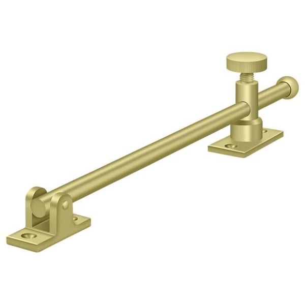 Deltana Casement Stay Adjuster Bright Brass 10" - CSA10U3