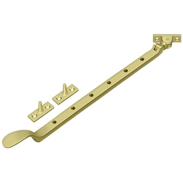 Deltana Colonial Casement Stay Adjuster Bright Brass 13" - CSA13U3