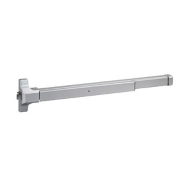 Lockey Lockey PB-1142-AL Lockey Panic Bar Aluminum Finish - 42 in. - PB-1142-AL