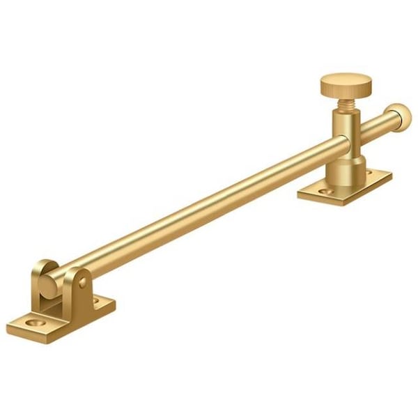 Deltana Casement Stay Adjuster Lifetime Brass 12" - CSA12CR003