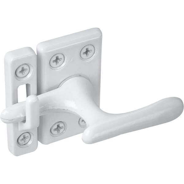 Prime-Line Prime-Line White Die-Cast Zinc Sash Lock 1 pk - U 9936