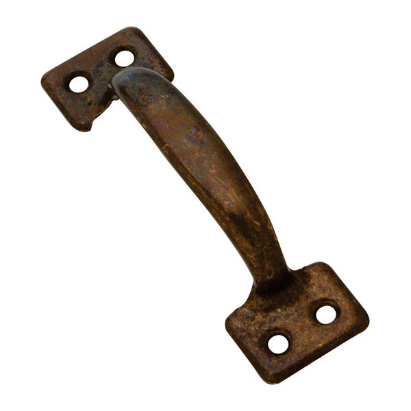National Hardware National Hardware 4 in. L Antique Brass Brown Steel Universal Sash Lift Handle 1 pk - N164-848