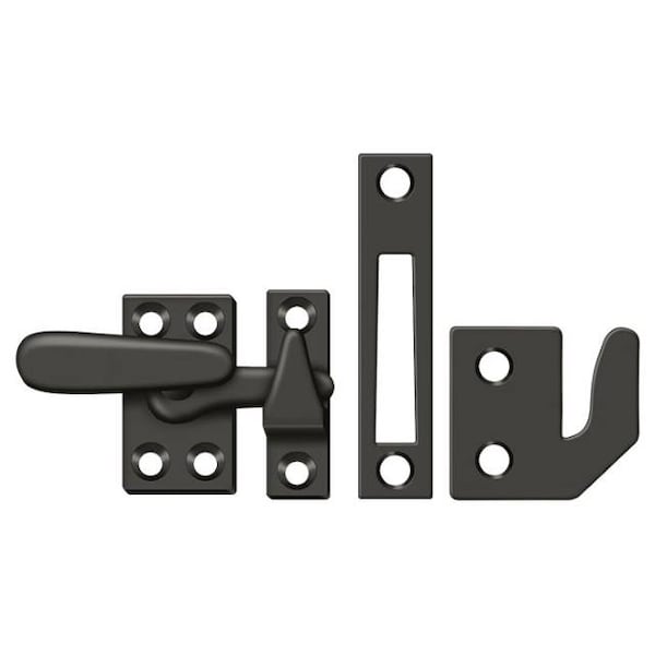 Deltana Window Lock, Casement Fastener, Small Oil Rubbed Bronze - CF066U10B