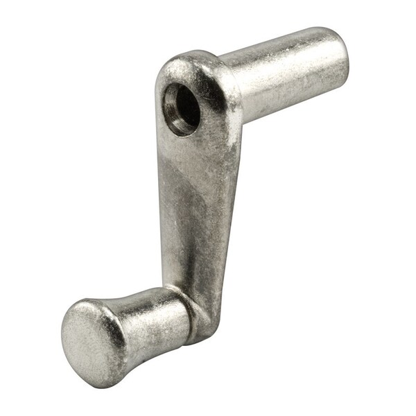 Prime-Line Prime-Line Plated Silver Cast Metal Single-Arm Casement Crank Handle For RV Windows - 22251