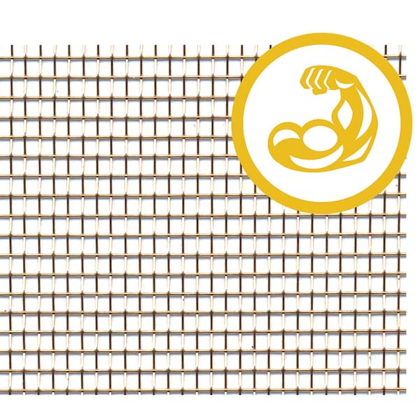 Adfors Saint-Gobain ADFORS 48 in. W X 100 ft. L Bronze Copper Insect Screen Cloth - FCS9459-M