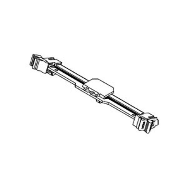 Conector de borde de tarjeta Molex, 244 contactos, 2 filas, 22.5 grados, espaciamiento de 0.024 pulgadas, montaje en superficie - 780350301