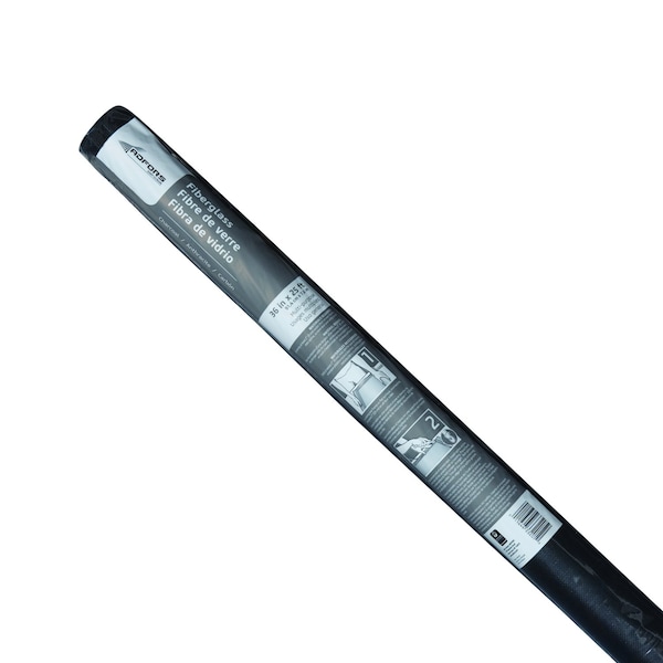 Adfors Saint-Gobain ADFORS 36 in. W X 25 ft. L Charcoal Fiberglass Insect Screen Cloth - FCS8555-M