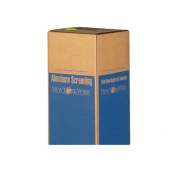 New York Wire New York Wire FCS9366-M 48 in. x 25 ft. Charcoal Aluminum Screen Cloth - 697409