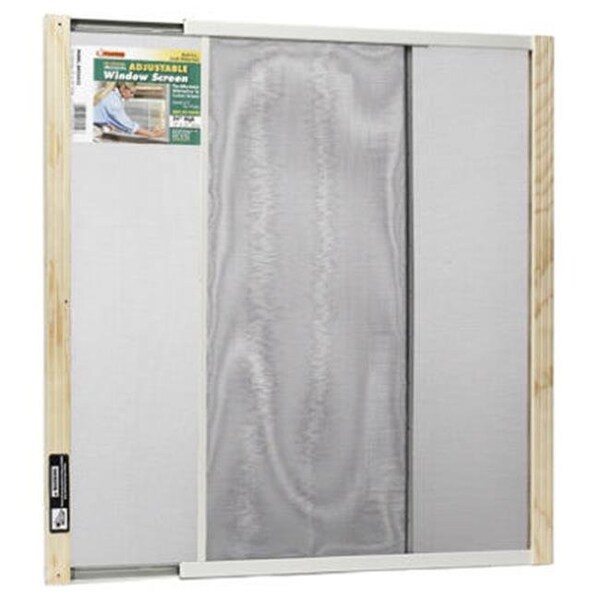 Thermwell Products Thermwell AWS2433 Metal Rail Extension Window Screen - 24 x 19-33 in. - 193516