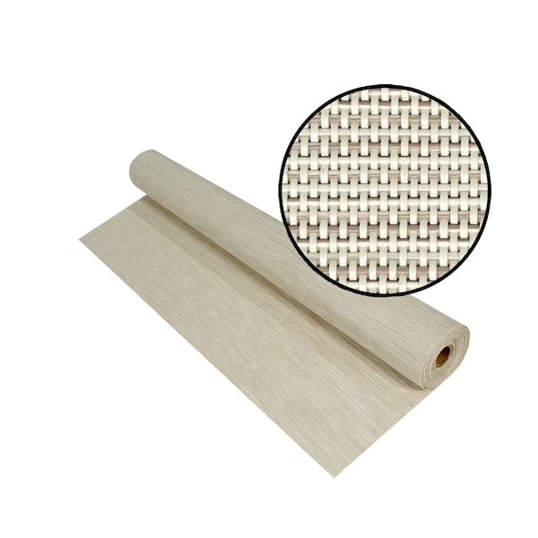 Phifer Vinylcoated Polyester Exterior Shading Fabric, Blocks 90 Heat, 60x100', Stucco, One Roll - 3004182
