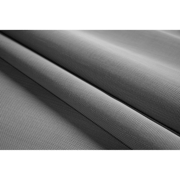 Phifer Vinylcoated Polyester Exterior Shading Fabric, Blocks 80 Heat, 48x100', Gray, One Roll - 3004025
