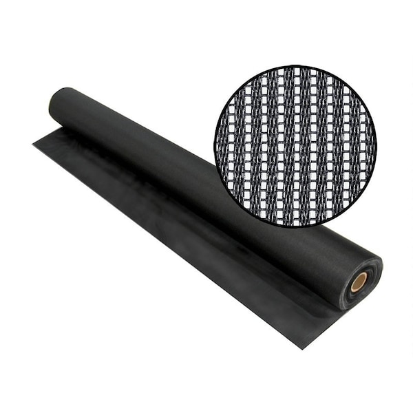Phifer Phifer SunScreen Solar Screen, 100 ft L, 84 in W, Fiberglass, Charcoal - 3003615